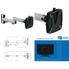 Novus 12 Tss Folding Arm 2 Monitor